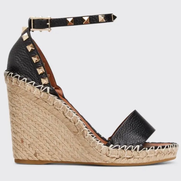 Valentino Wedge Sandals - Picture 1 of 4